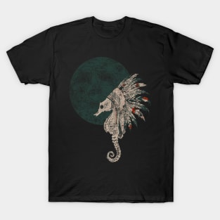 seahorse native night T-Shirt